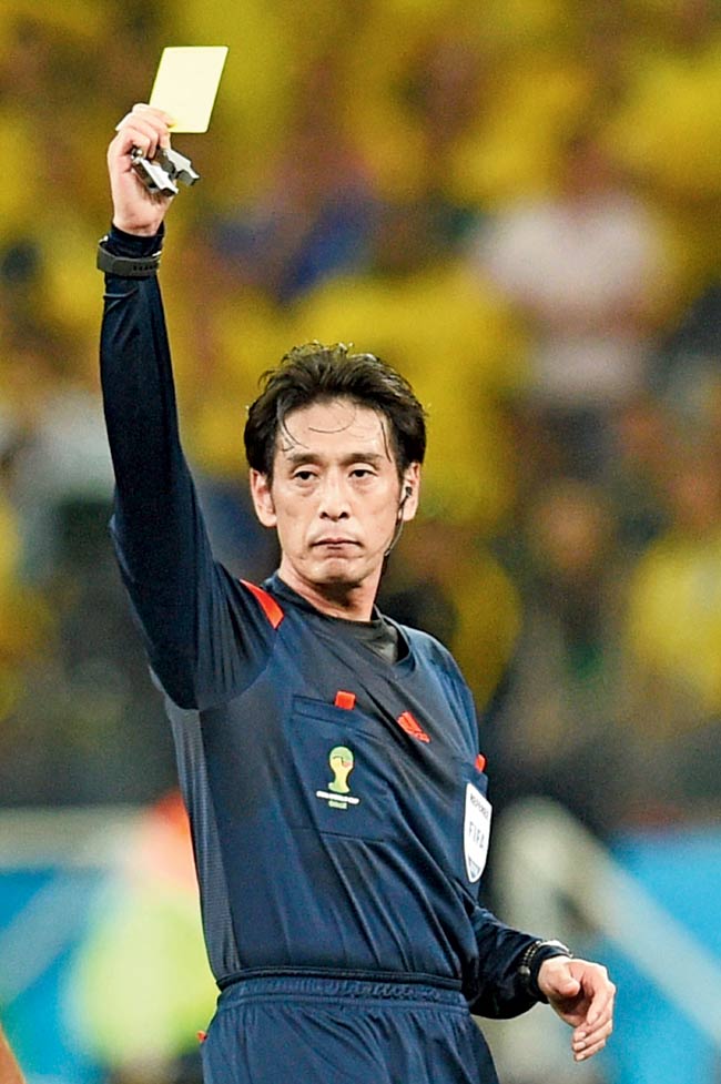 Japanese referee Yuichi Nishimura