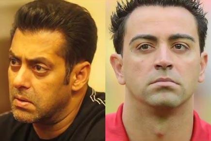 Do Salman Khan and football star Xavi lookalike?