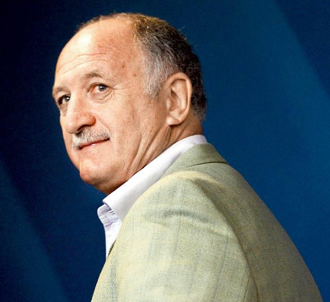 Brazil coach Luiz Felipe Scolari