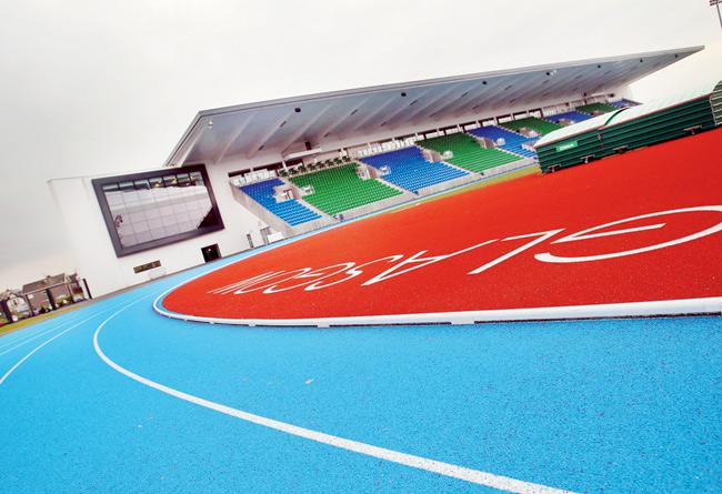 The Scotstoun Stadium, will be the venue for athletics during the 2014 Glasgow Commonwealth Games