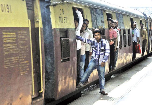 The videos are aimed to warn commuters about the dangers of crossing tracks and performing stunts in local trains. File pic