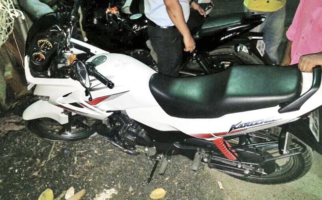 Mayur Kadam was riding his bike when Vardhan’s Mercedes allegedly ran into his vehicle on Marine Drive
