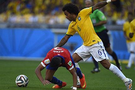 FIFA World Cup: Brazil team official 'hit Chile player'
