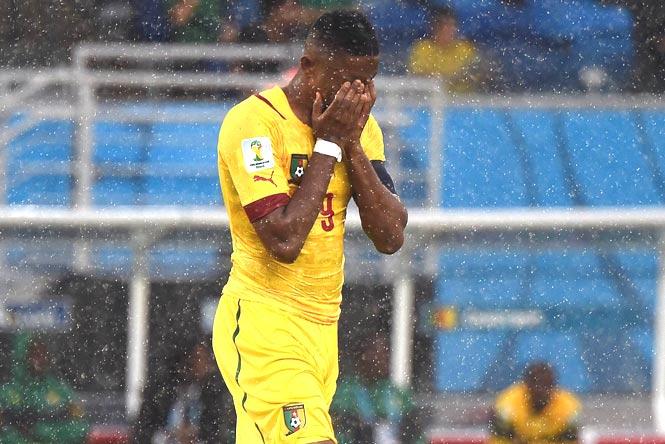 FIFA World Cup: Samuel Eto'o misses training ahead of Croatia clash 
