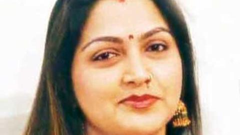 480px x 270px - Feeling 'sidelined', actress Khushboo quits DMK
