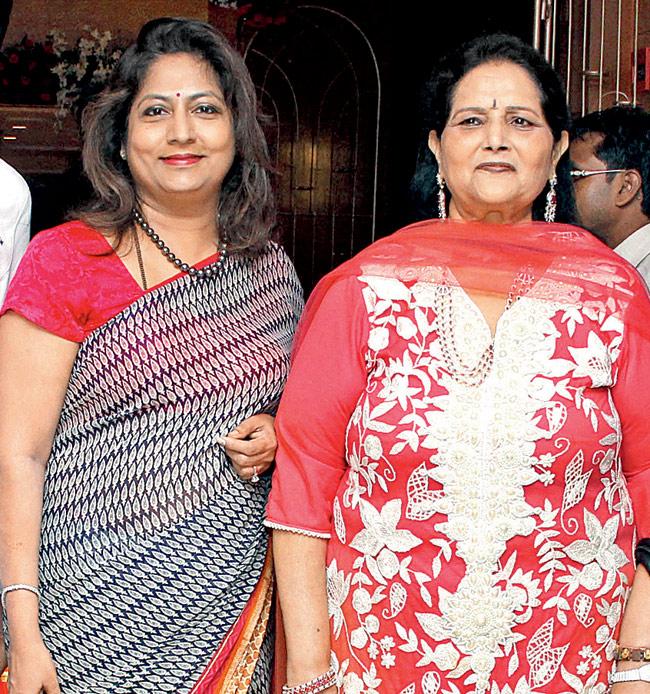 Dr. Nandita Palshetkar with Rani Poddar