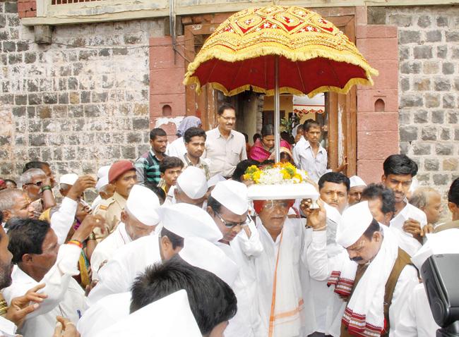 A Palkhi procession