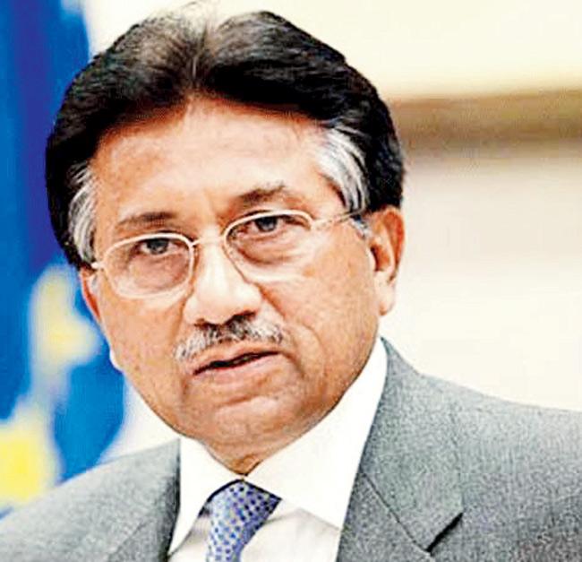 Former Pakistani president Pervez Musharraf