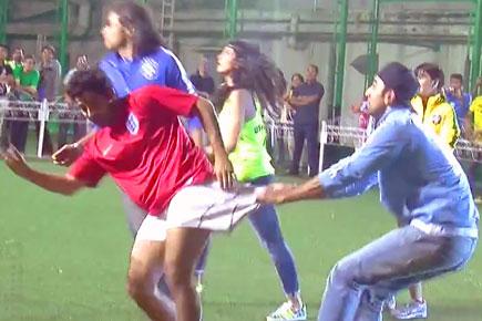 Ranbir Kapoor vs Armaan Jain's filmy football match
