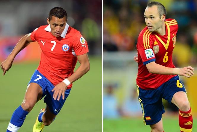 FIFA World Cup: Spain battling for survival tonight against Chile