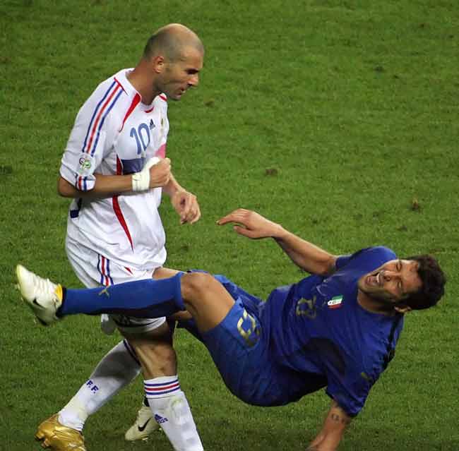 Zidane and Materazzi