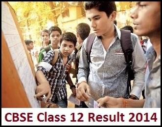 CBSE Result / cbse.nic.in 12th board result 2014