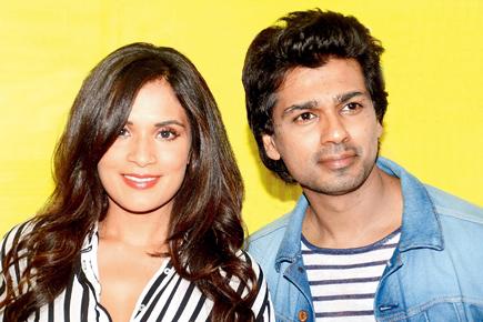 Richa Chadda and Nikhil Dwivedi go coordinated for 'Tamanchey'