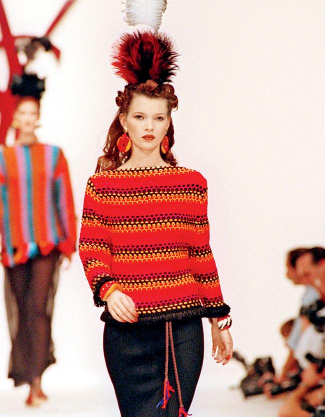 Kate Moss was spotted at the age of 14 and posed for ‘test shots’