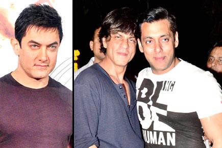 Aamir to hold exclusive screening of 'pk' for Shah Rukh and Salman?