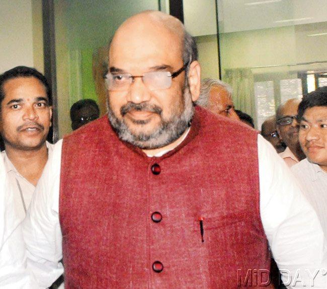 Thackeray questioned that if BJP president Amit Shah could envision a BJP government in Maharashtra, why couldn’t he?  File pic