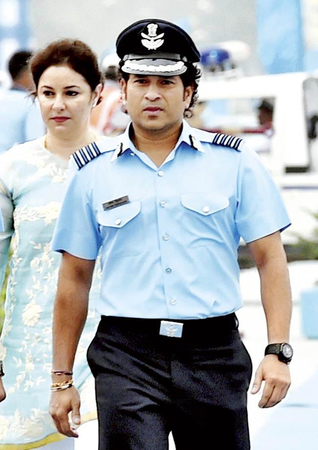 Sachin Tendulkar. Pic/PTI