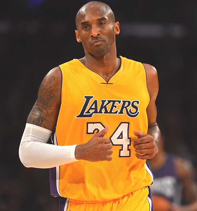 Kobe Bryant. Pic/AFP
