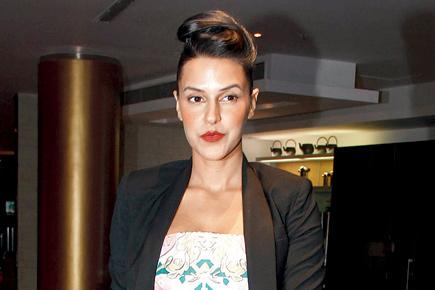 Spotted: Neha Dhupia at a design awards show in Mumbai