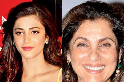 Shruti Haasan and Dimple Kapadia are the new BFFs in town