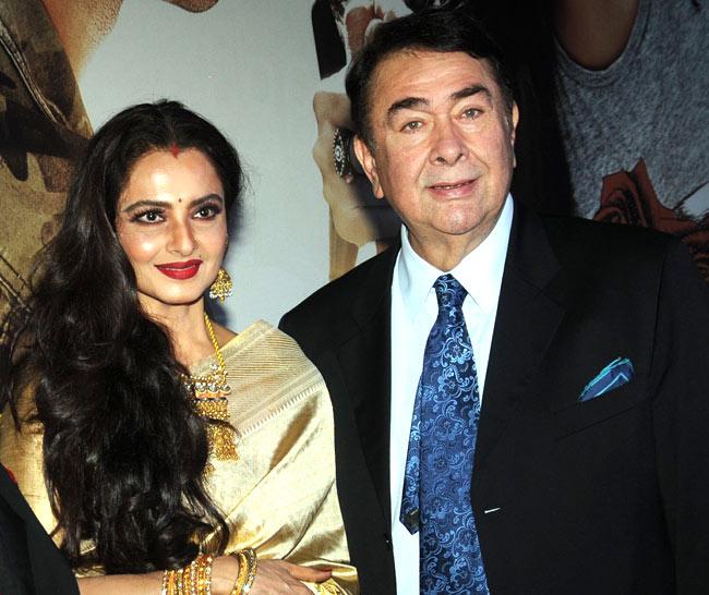 Rkha and Randhir Kapoor