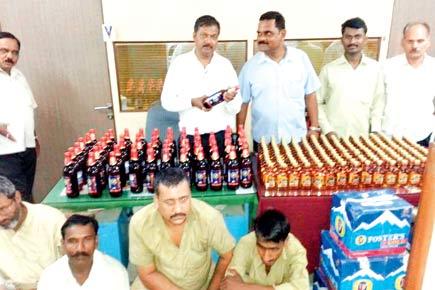 Nearly 1,400 litres of alcohol seized on dry days