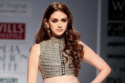 Aditi Rao Hydari walks the ramp at 'India Fashion Week'