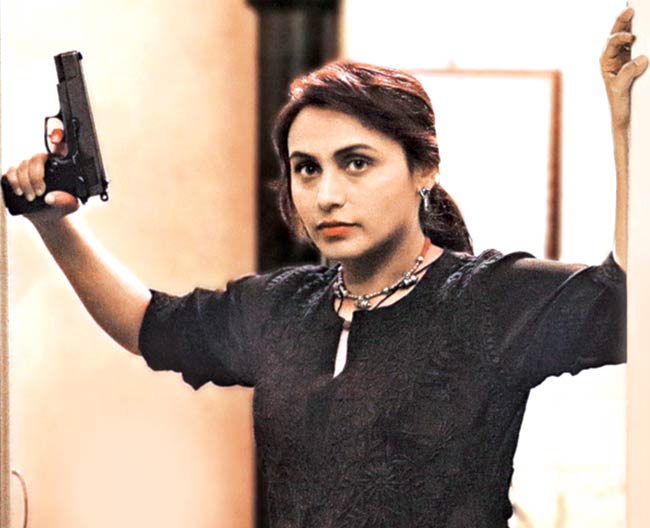 Rani Mukerji played a tenacious cop in 