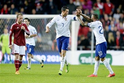 Euro Qualifier: Ronaldo scores in injury time as Portugal beat Denmark