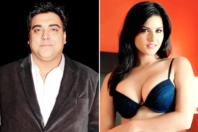 Ram Kapoor and Sunny Leone