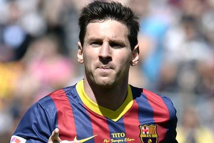 Lionel Messi hails '10 incredible years' at Barcelona