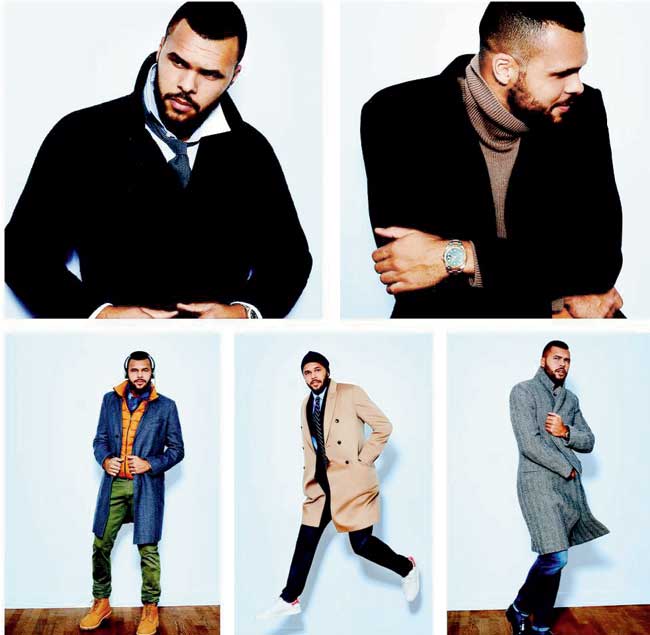 Jo-Wilfried Tsonga posted this picture of his photoshoot for GQ on Twitter yesterday