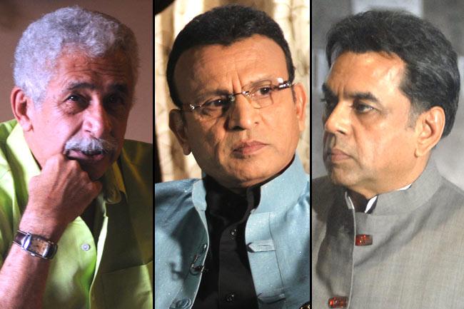 Naseeruddin Shah, Annu Kapoor and Paresh Rawal