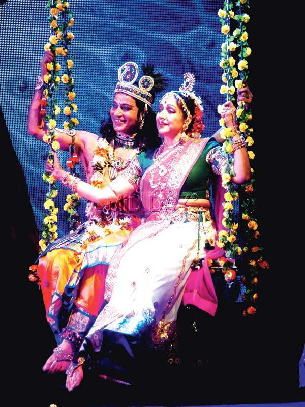 Spring in her step: Trust Hema Malini to cast a spell with her classic moves. The actress-politician charmed the audience with a dance ballet in October