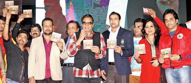 Veteran actor Dharmendra launches the film’s music 