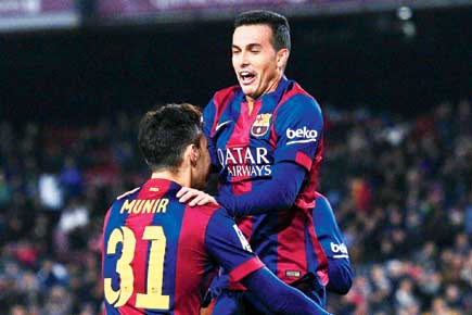 Copa del Rey: Pedro treble as Barcelona rout hapless Huesca 8-1