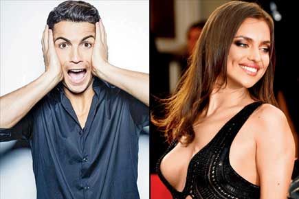 Cristiano Ronaldo's model girlfriend Irina 'steals' his boxers