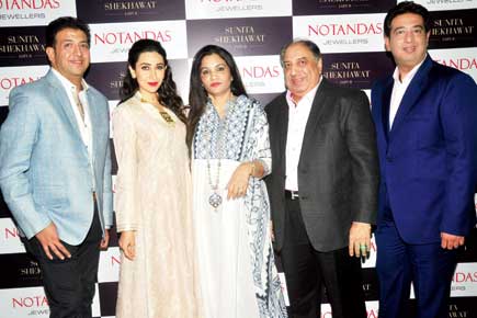 Spotted: Karisma Kapoor at jewellery collection launch 