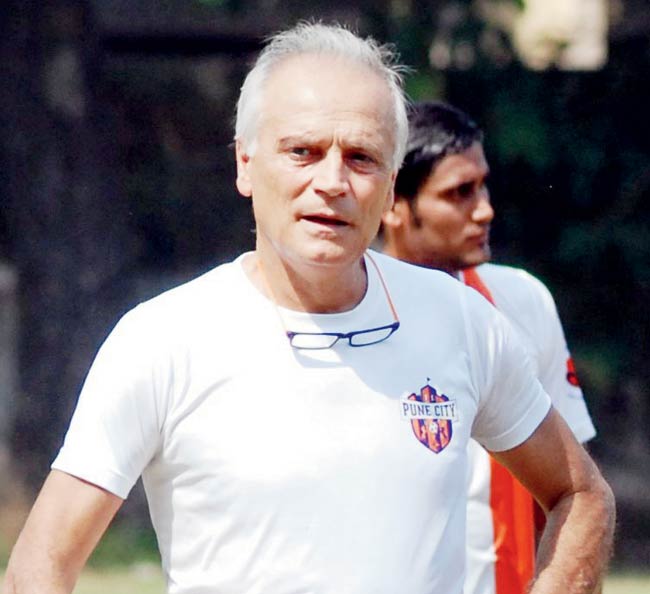 FC Pune City coach Franco Colomba