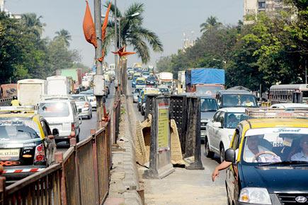 BMC crane leads to major traffic snarls at Sion