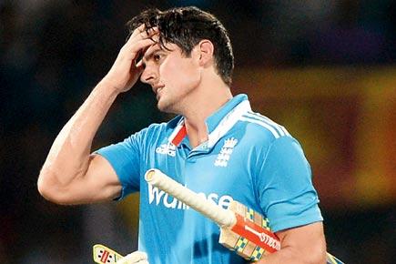 'I'm gutted': Alastair Cook on exclusion from World Cup squad