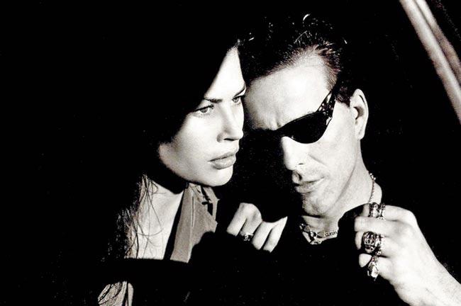 Mickey Rourke and Carre Otis