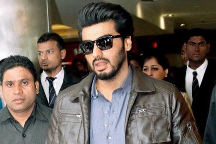 Arjun Kapoor goes dhoti-clad in public to promote 'Tevar'