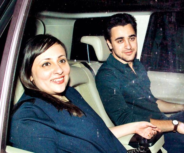 Imran Khan with wife Avantika