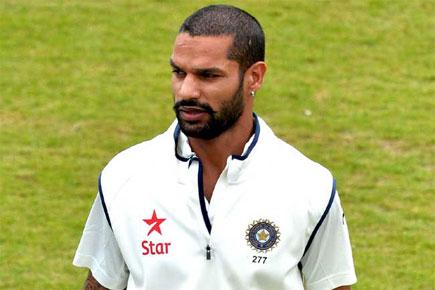 Shikhar Dhawan fit to play in Boxing Day Test
