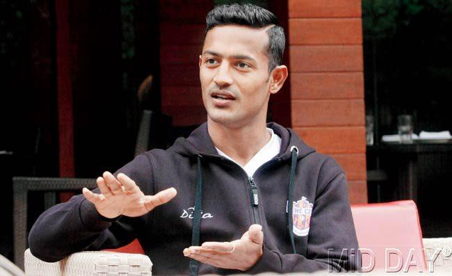 FC Pune City defender Dharamraj Ravanan. Pic/Shashank Sane