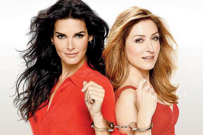 Hot cop Jane Rizzoli (l) and Dr Maura Isles  