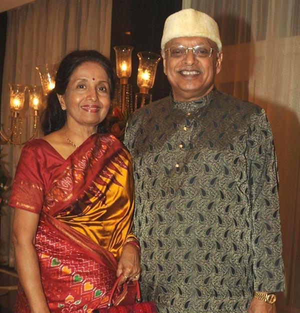 Kiran Shantaram with wife 