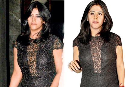 Ekta Kapoor spotted wearing the same outfit twice!