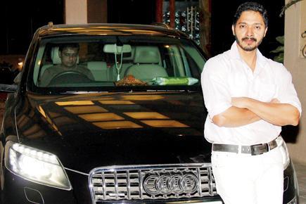 Shreyas Talpade strikes a pose with his brand new SUV